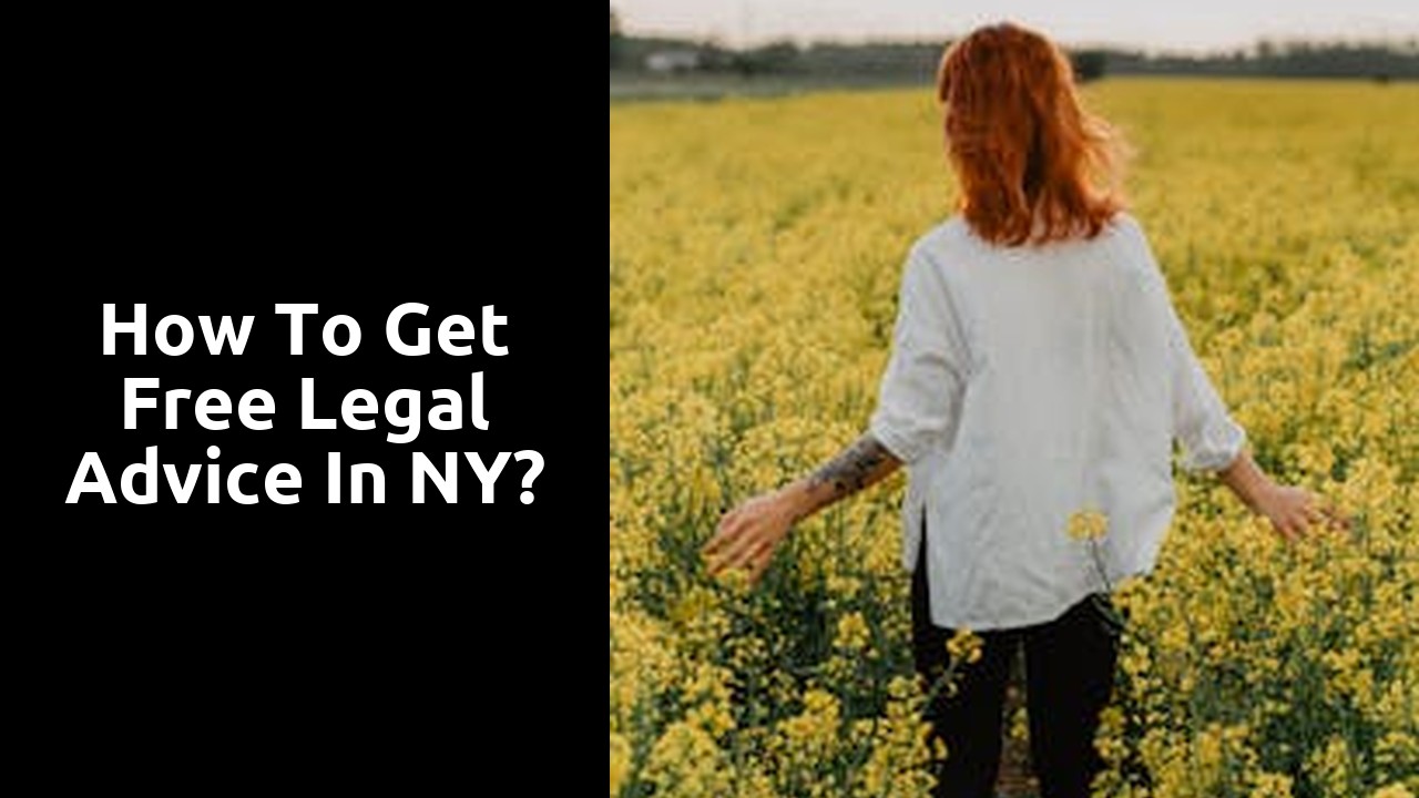 How to get free legal advice in NY?